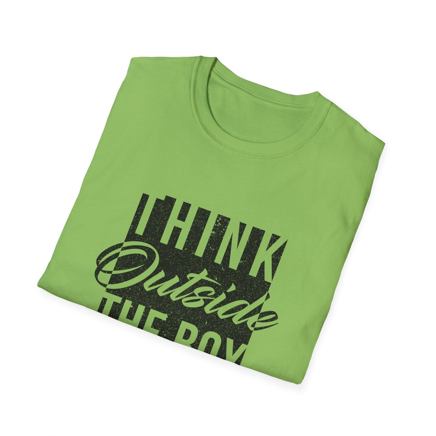 Think outside the Box - Unisex Softstyle T-Shirt