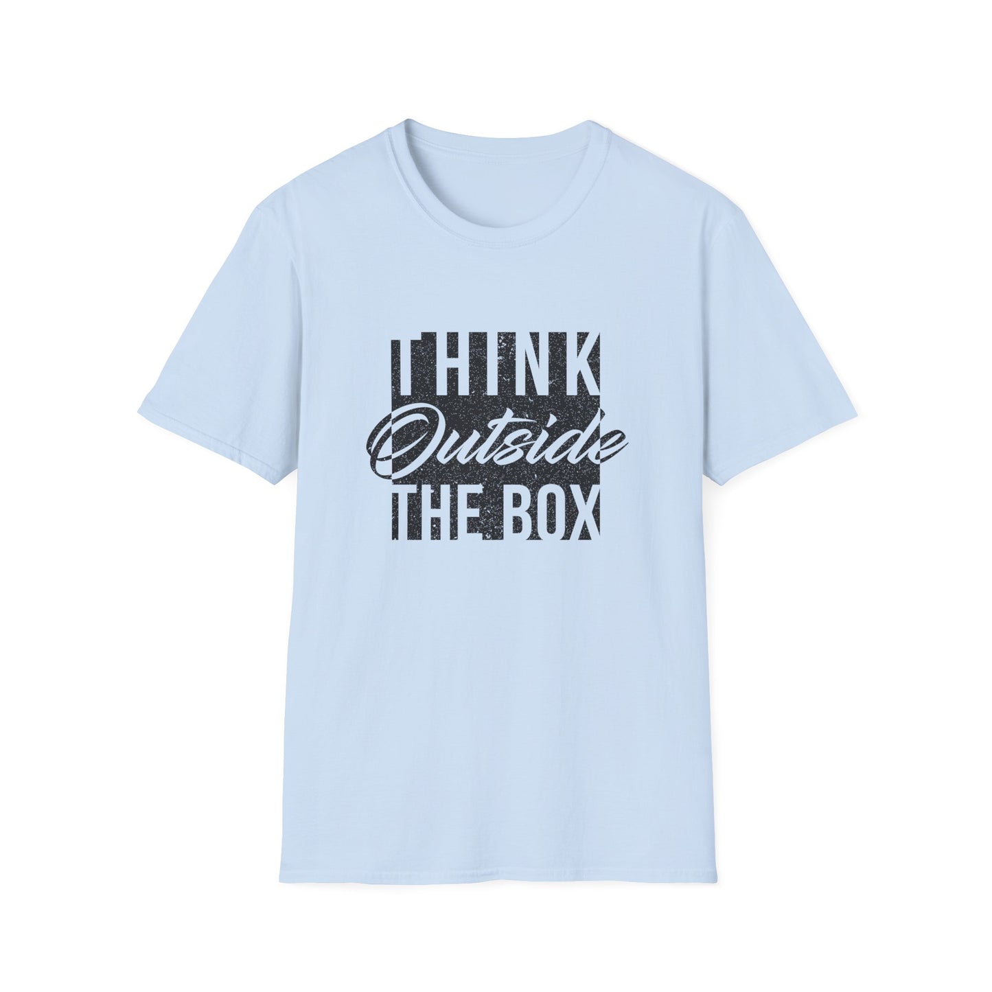 Think outside the Box - Unisex Softstyle T-Shirt