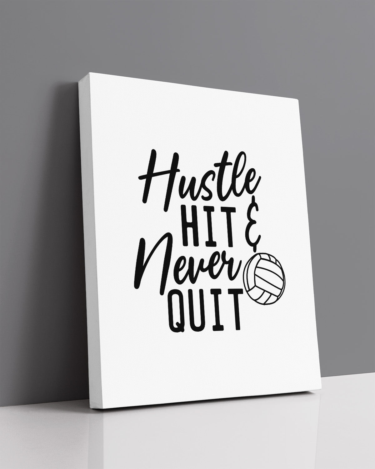 Govivo Motivational wall art - volleyball gifts for teen girls - volleyball decorations - beach volleyball gifts - gifts for a referee - senior night volleyball gifts