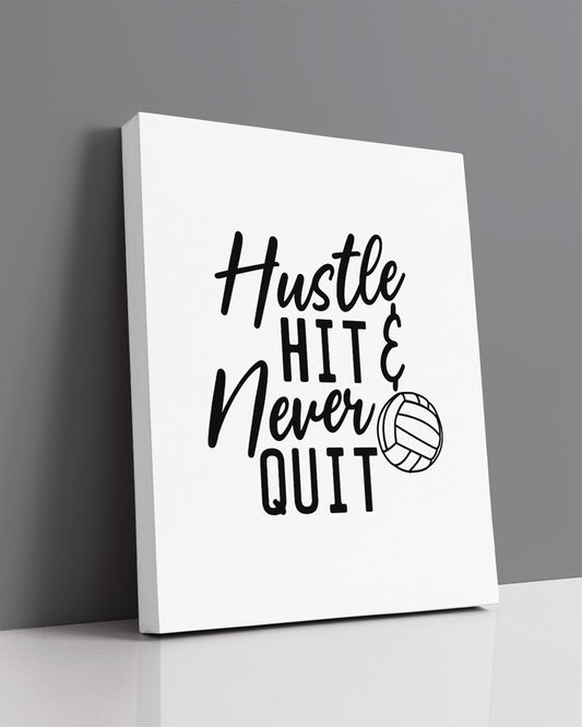 Govivo Motivational wall art - volleyball gifts for teen girls - volleyball decorations - beach volleyball gifts - gifts for a referee - senior night volleyball gifts