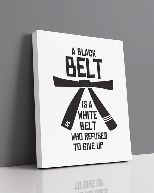 Govivo Karate Themed Gifts Wall Art - Inspirational Wall Art - Martial Arts Wall Art - Dojo Decor Wall Art - Jiu Jitsu Picture - Motivational Sports Quotes