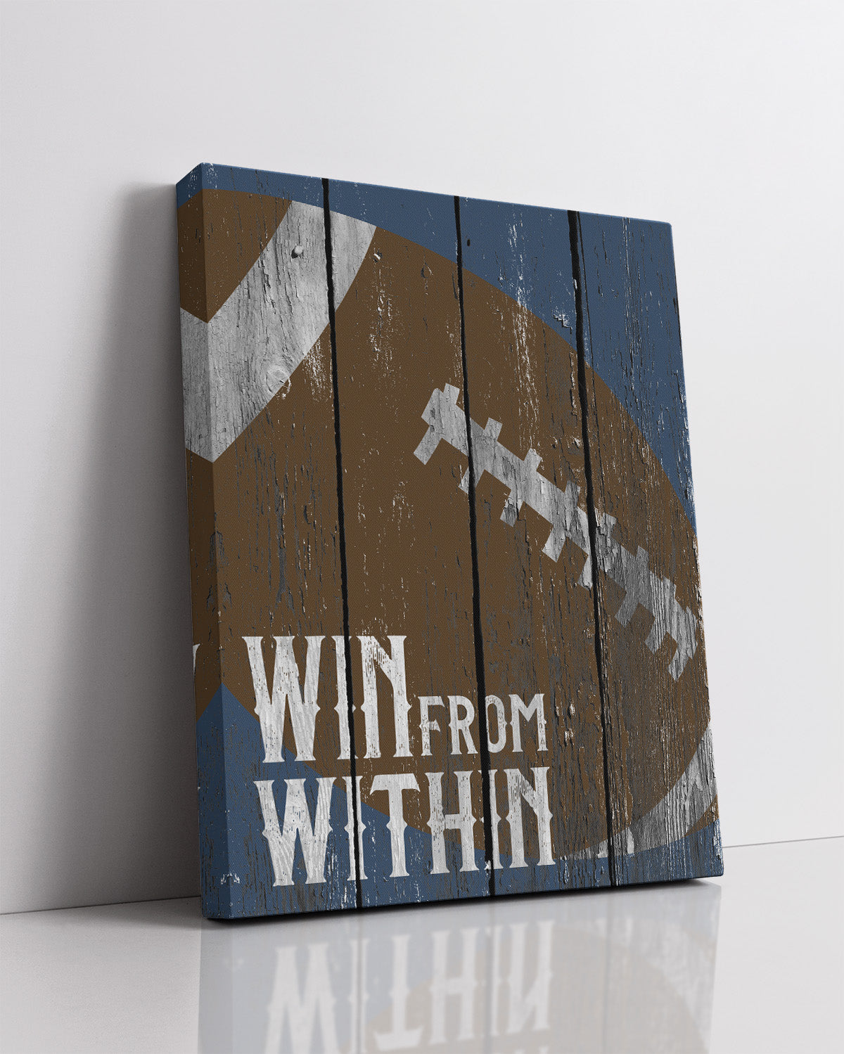 Win from Within - Wall Decor Art Print - Great gift for football fans - Poster & Canvas Sizes