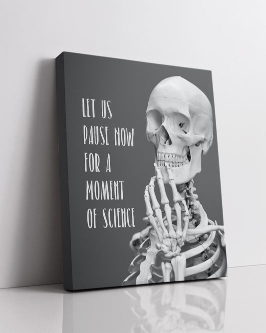 Govivo Science pun wall decor - Classroom science decorations for middle school - Humorous wall art for teachers - Office decor or cubicle decor