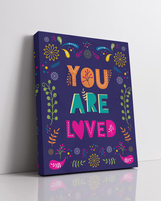 You Are Loved Affirmation Wall Decor