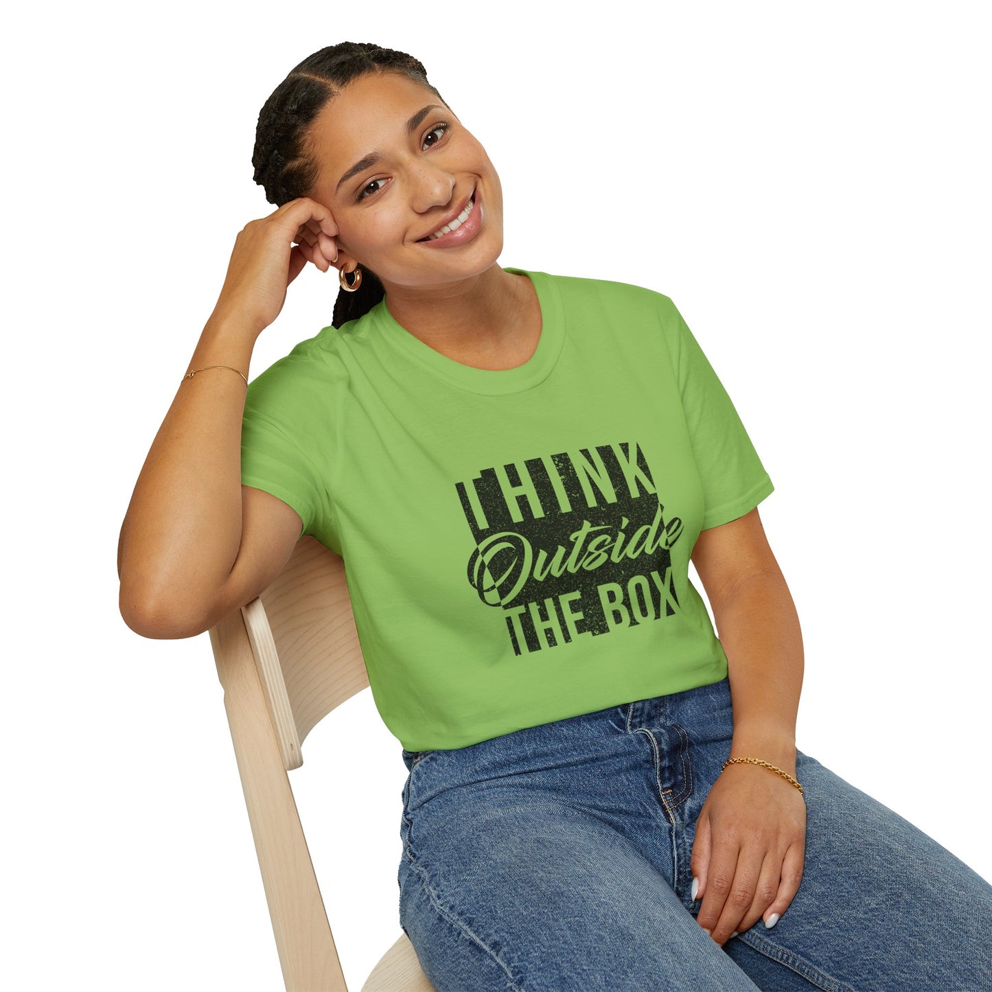 Think outside the Box - Unisex Softstyle T-Shirt