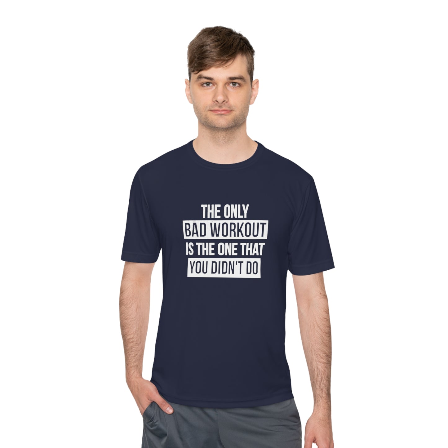 The only bad workout - Unisex Moisture Wicking Tee