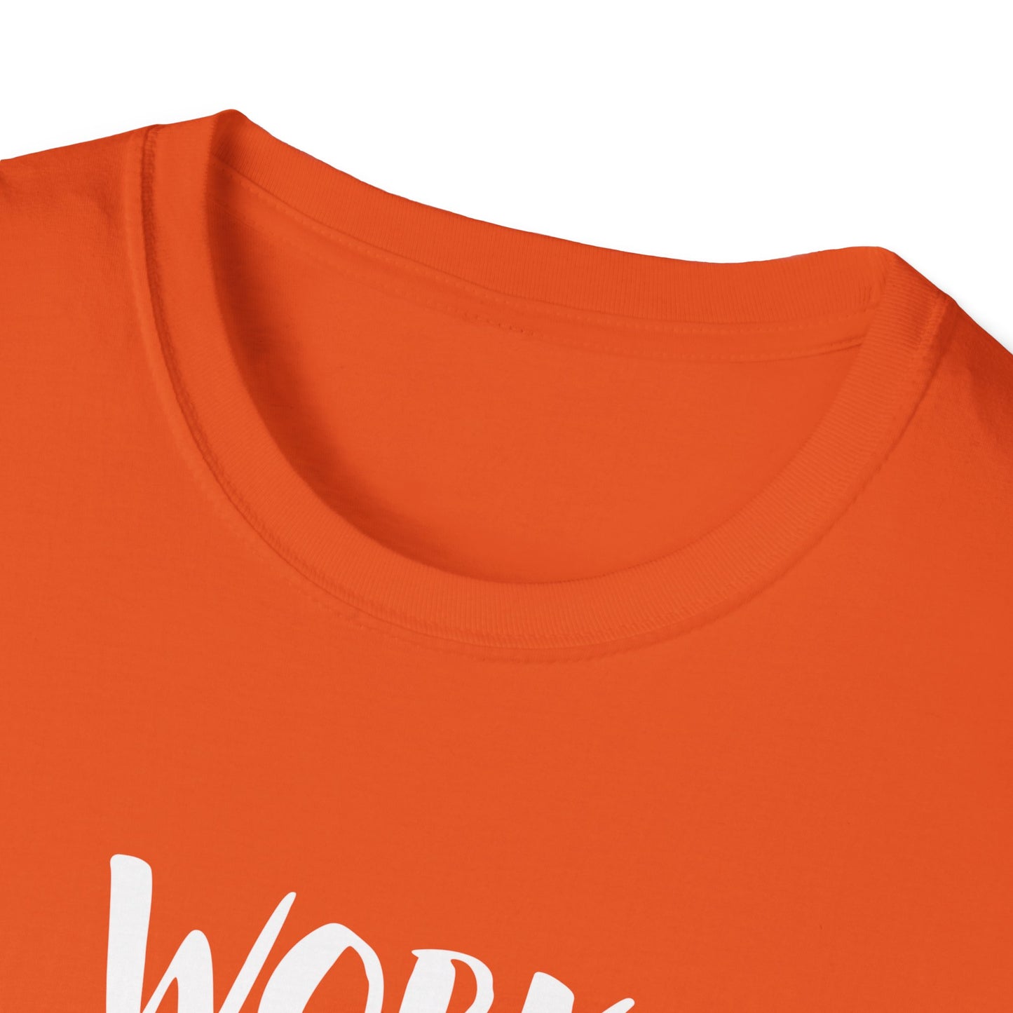 Work hard in silence - Unisex Softstyle T-Shirt