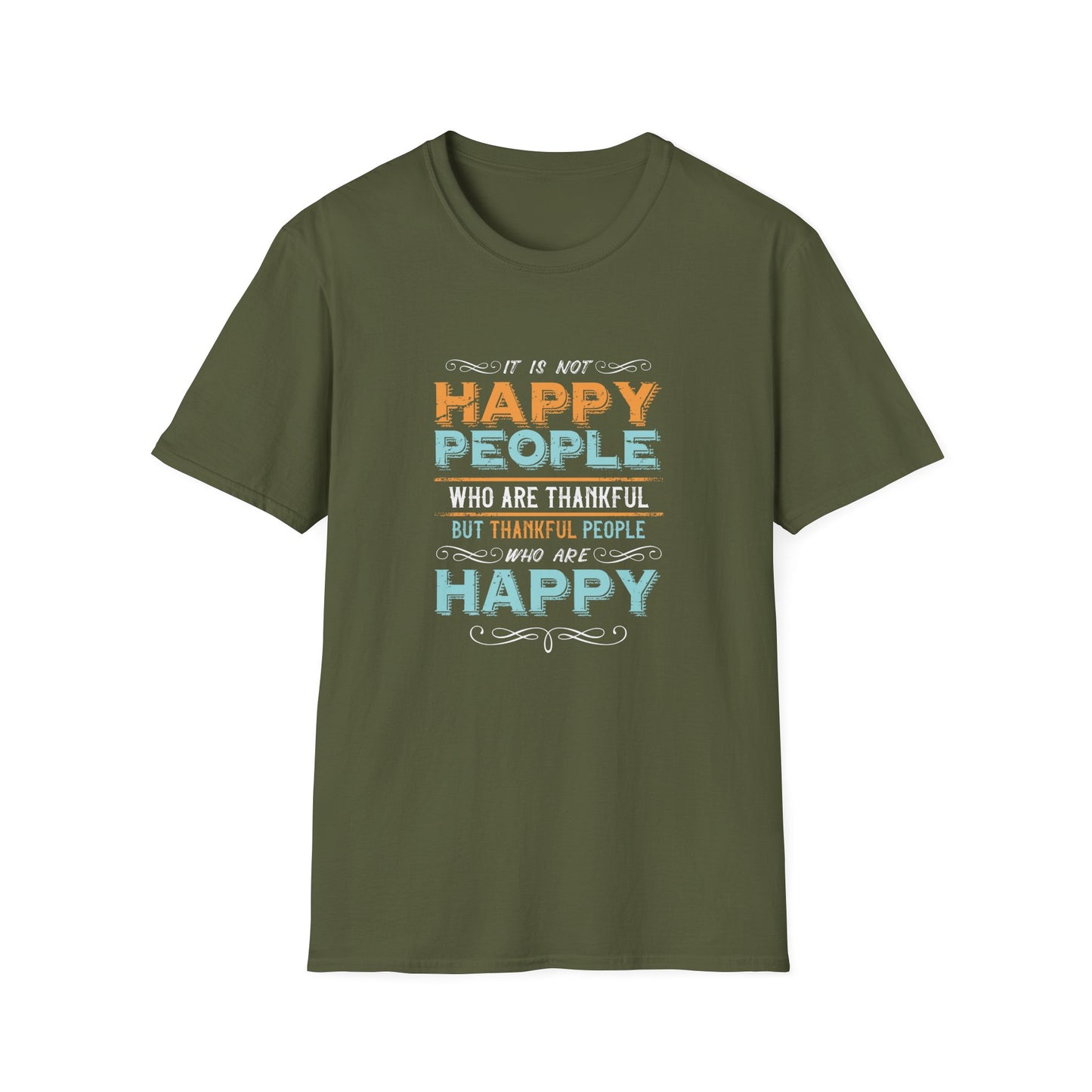 Happy People - Unisex Softstyle T-Shirt