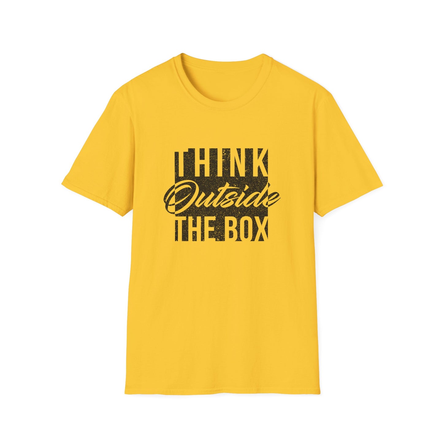 Think outside the Box - Unisex Softstyle T-Shirt