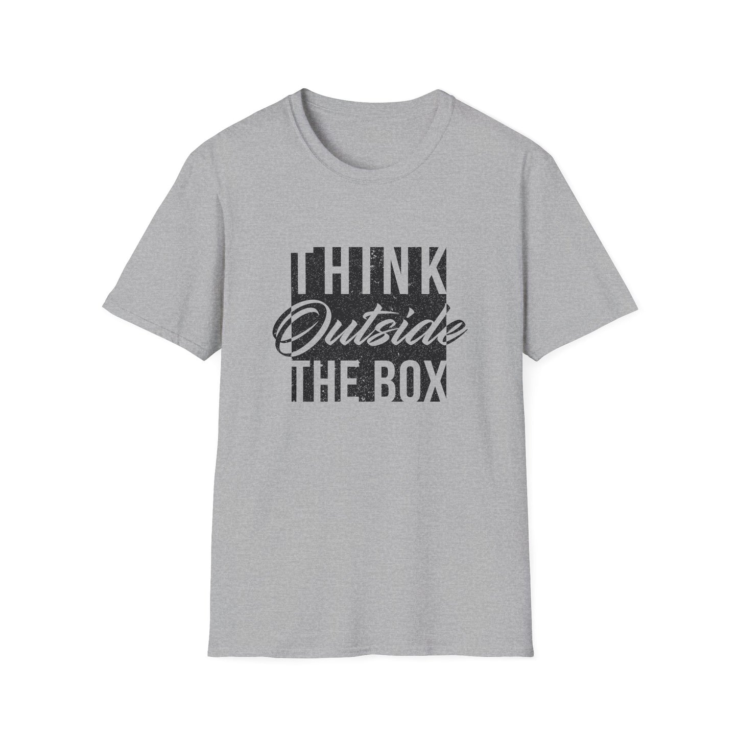 Think outside the Box - Unisex Softstyle T-Shirt