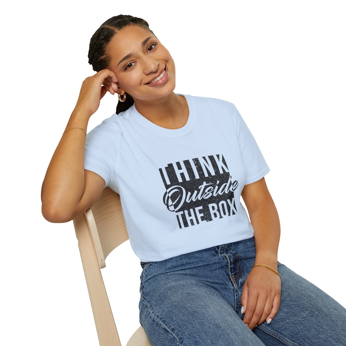 Think outside the Box - Unisex Softstyle T-Shirt