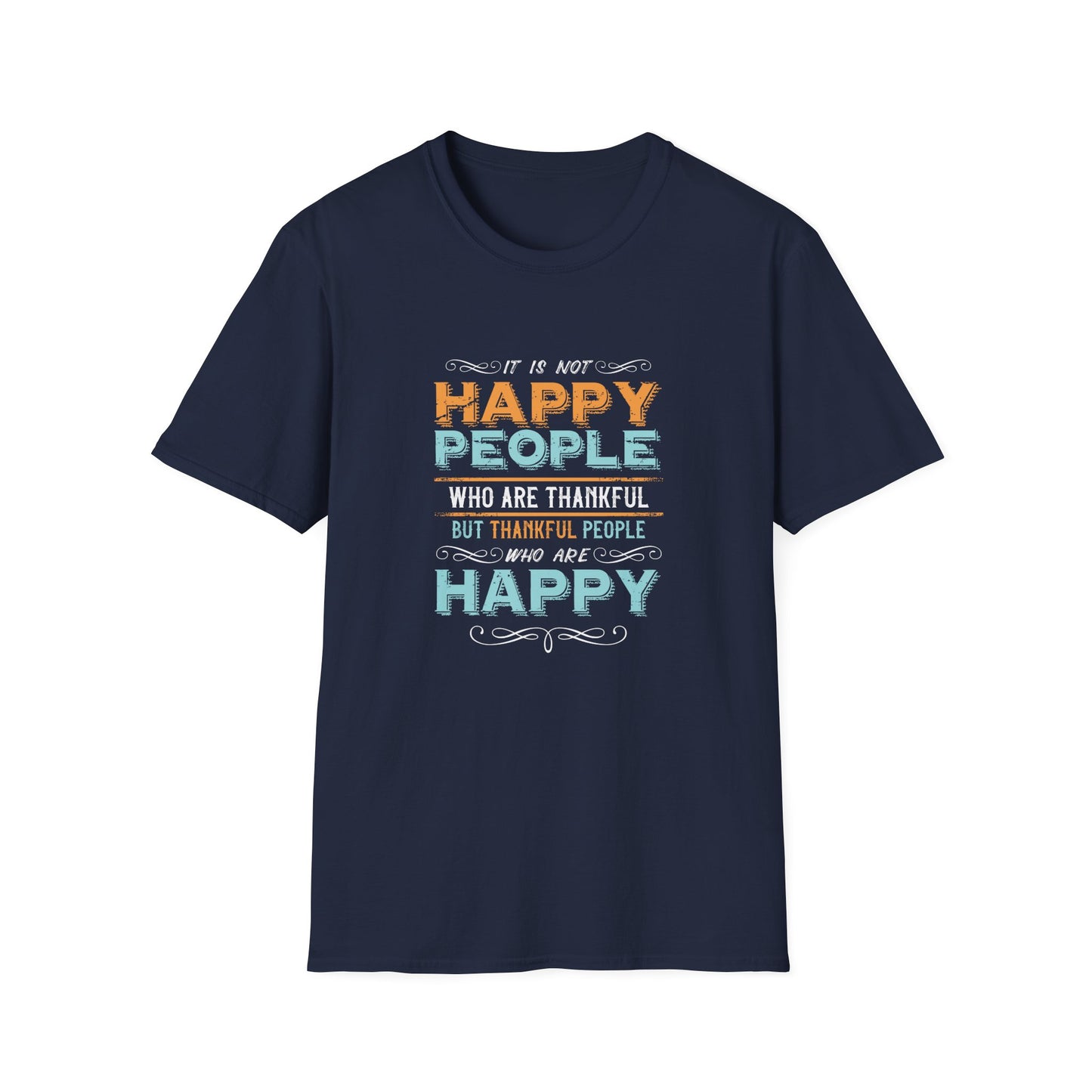 Happy People - Unisex Softstyle T-Shirt