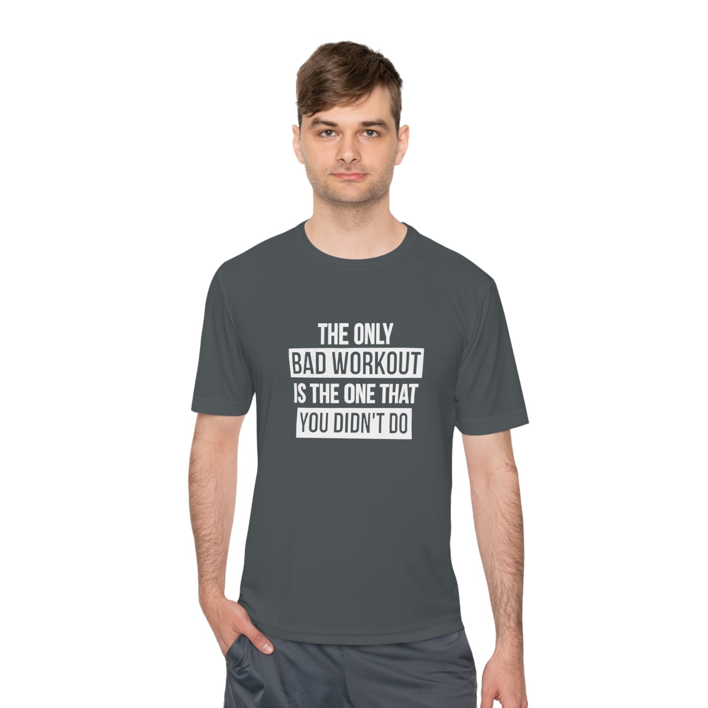 The only bad workout - Unisex Moisture Wicking Tee