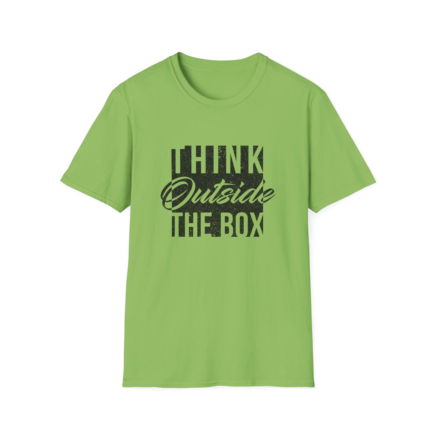 Think outside the Box - Unisex Softstyle T-Shirt