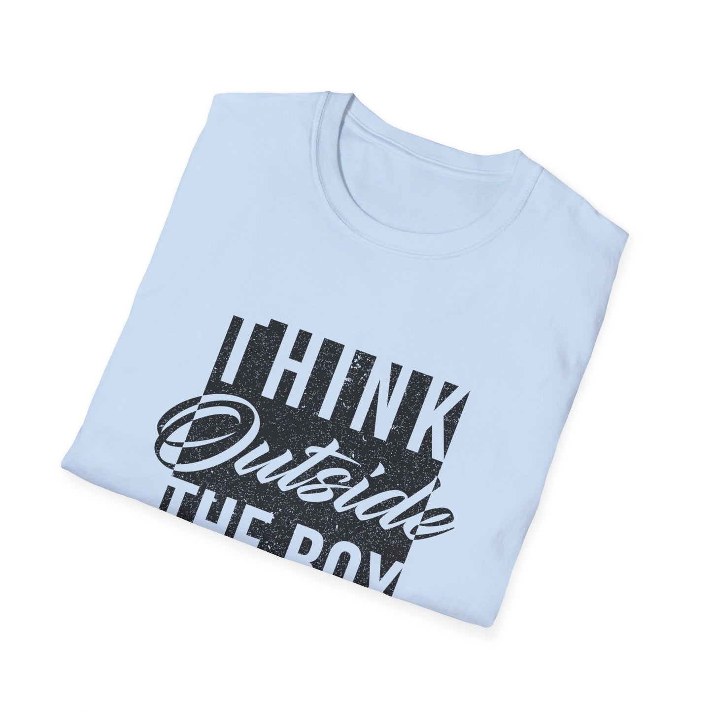Think outside the Box - Unisex Softstyle T-Shirt
