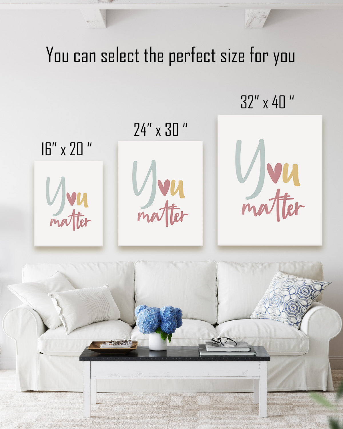You Matter Affirmation Wall Decor