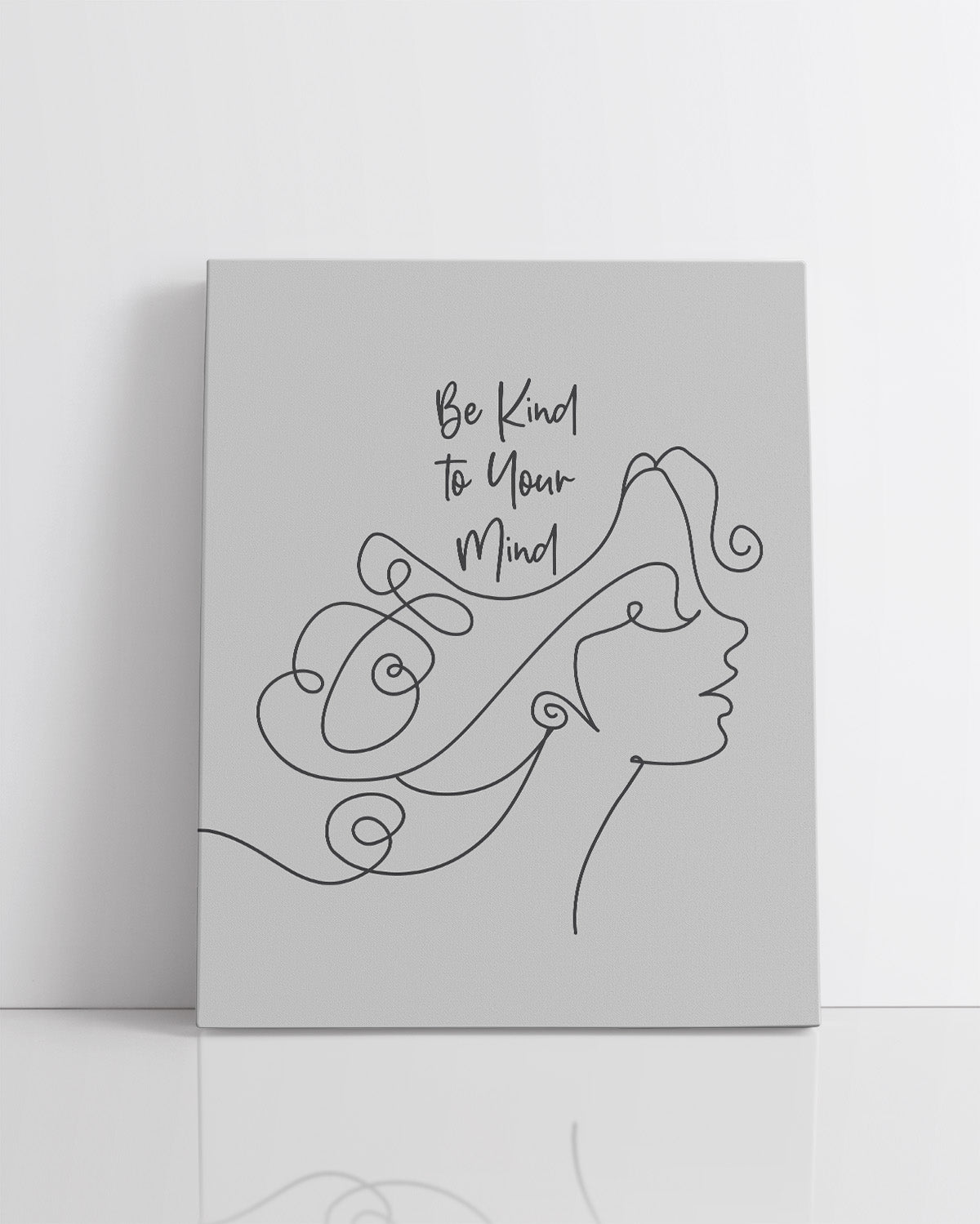 Be Kind To Your Mind Positive Affirmation Wall Decor