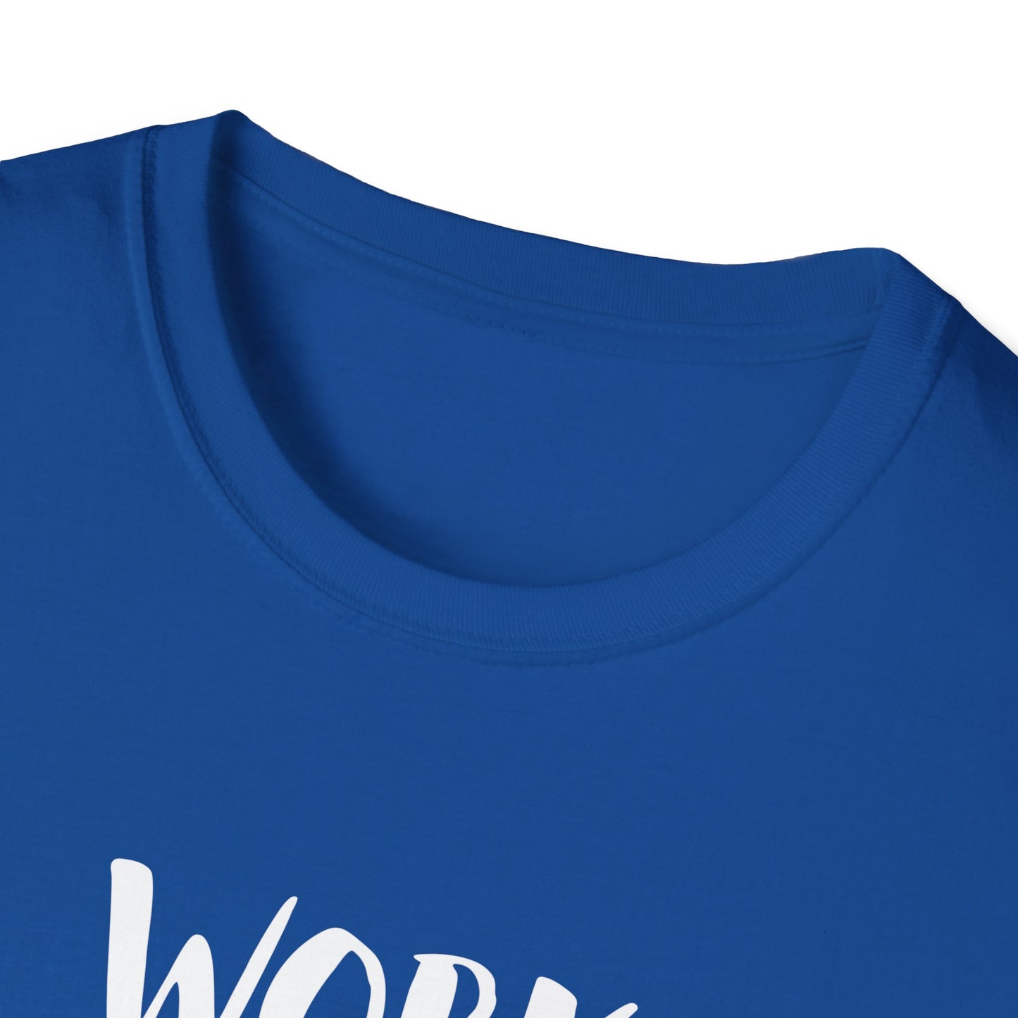 Work hard in silence - Unisex Softstyle T-Shirt