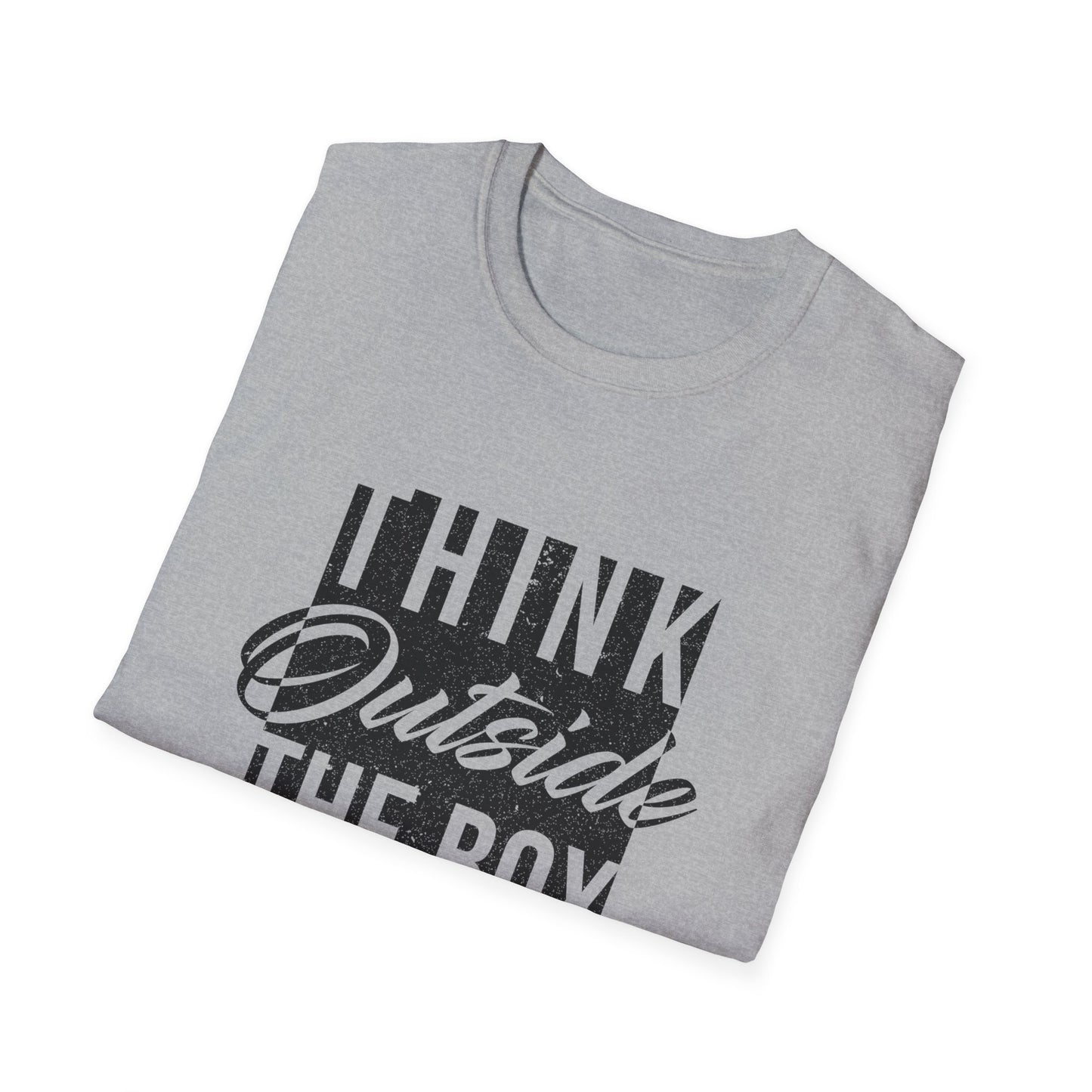 Think outside the Box - Unisex Softstyle T-Shirt
