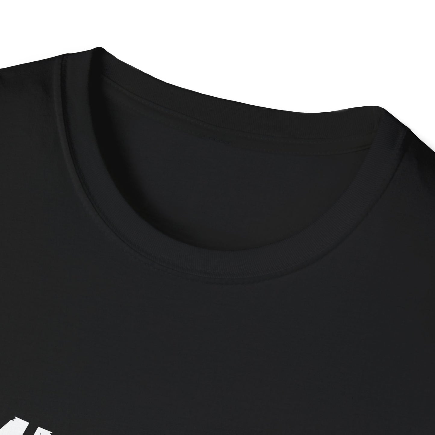 Awesome like my daughter white text - Unisex Softstyle T-Shirt