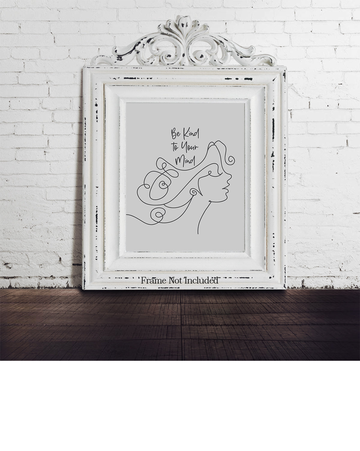 Be Kind To Your Mind Positive Affirmation Wall Decor