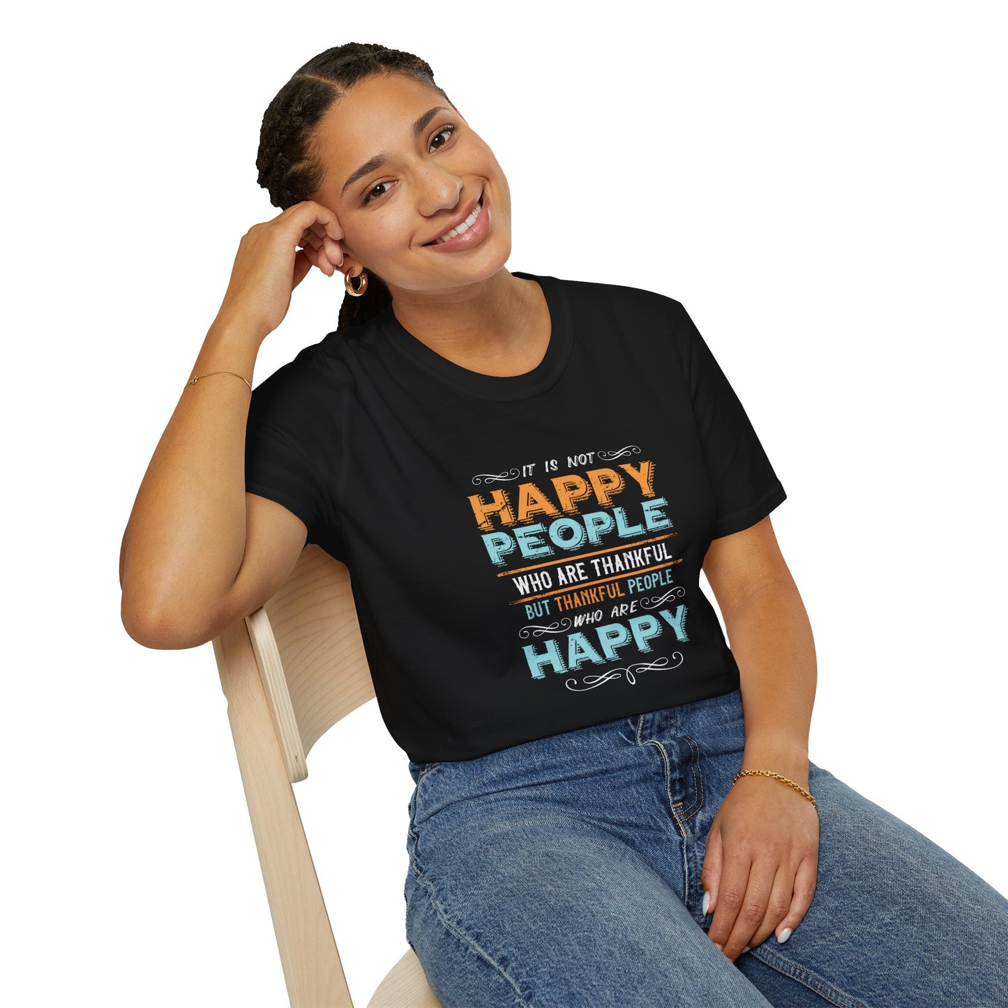 Happy People - Unisex Softstyle T-Shirt