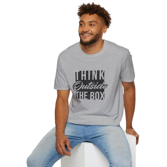 Think outside the Box - Unisex Softstyle T-Shirt