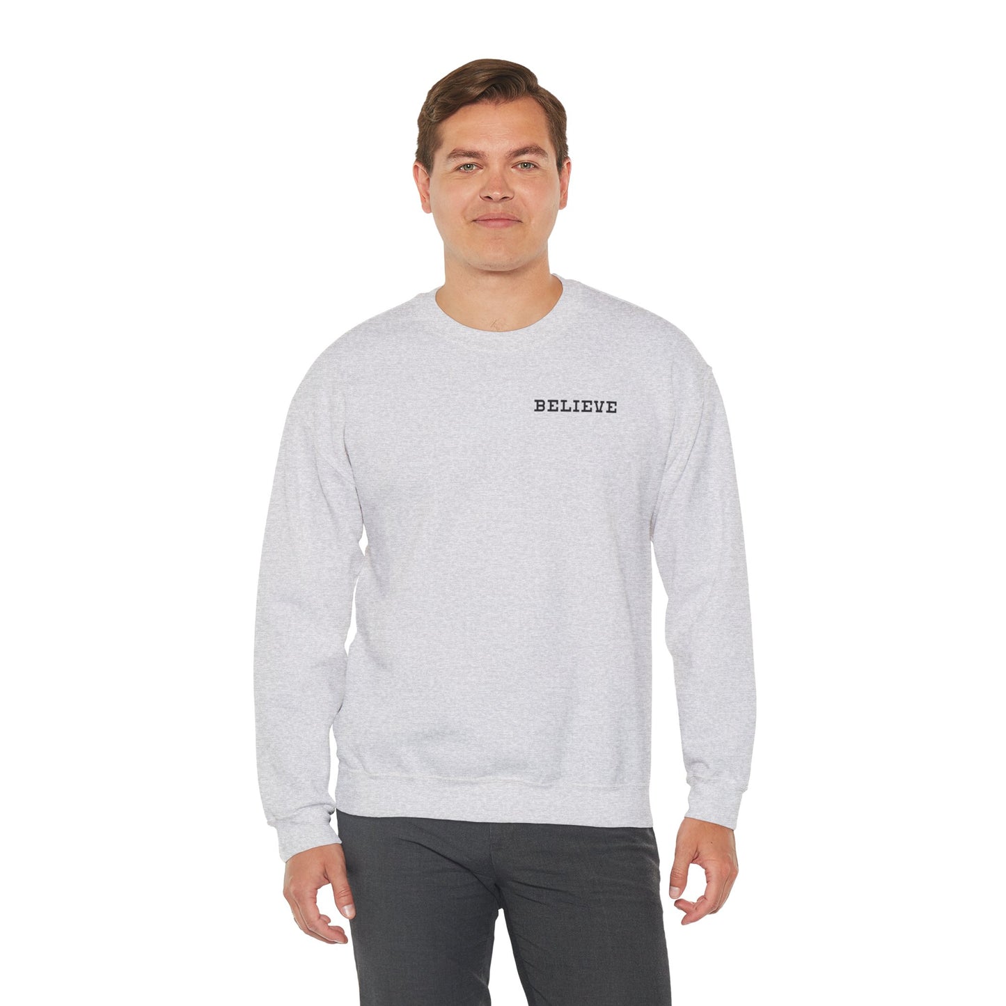 Believe Unisex Heavy Blend™ Crewneck Sweatshirt
