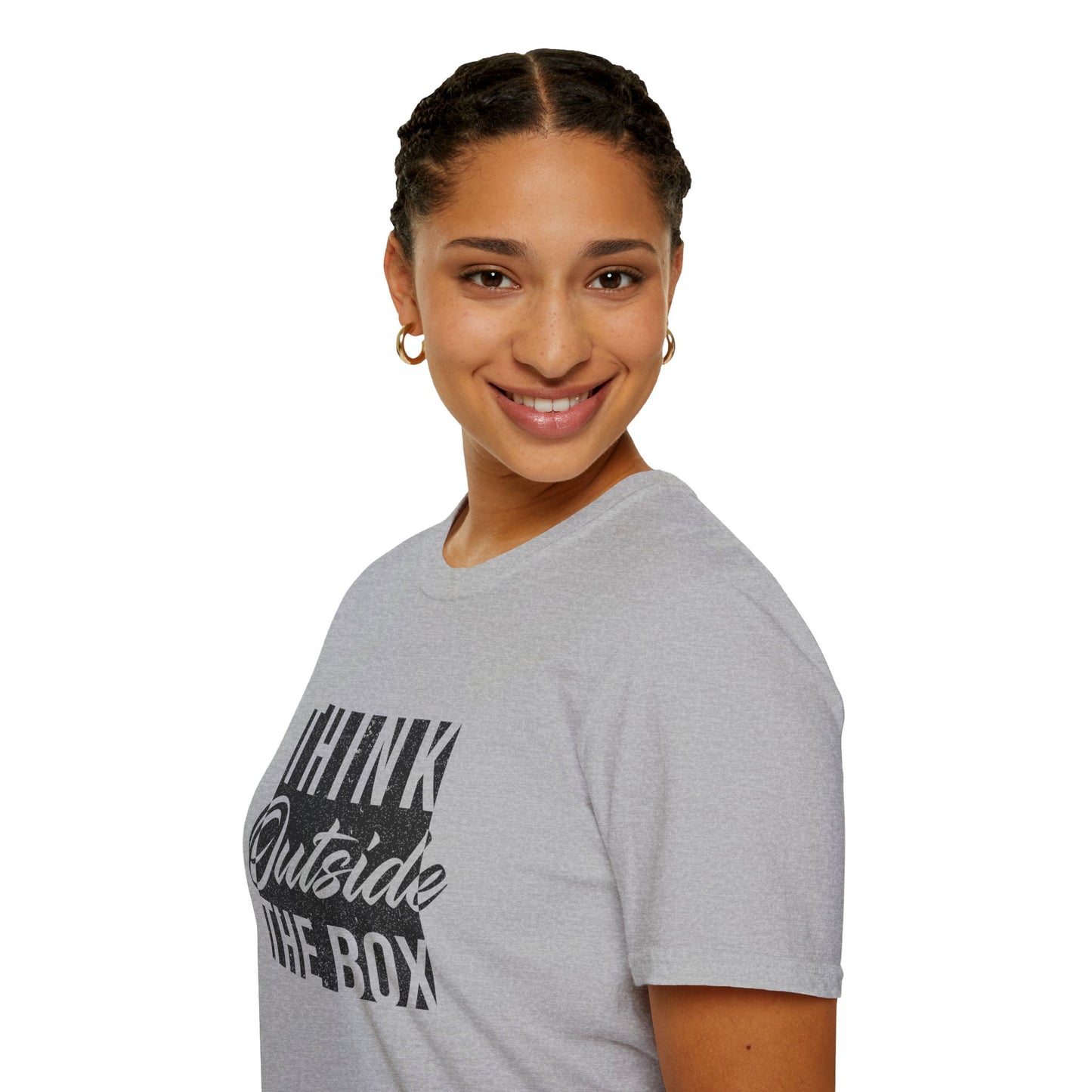 Think outside the Box - Unisex Softstyle T-Shirt