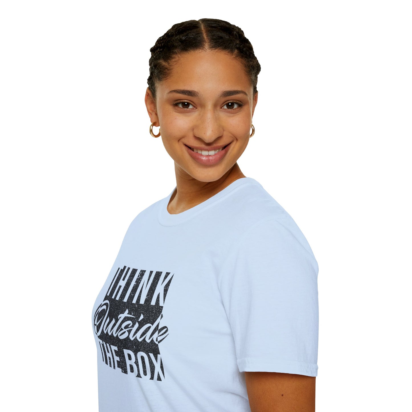 Think outside the Box - Unisex Softstyle T-Shirt