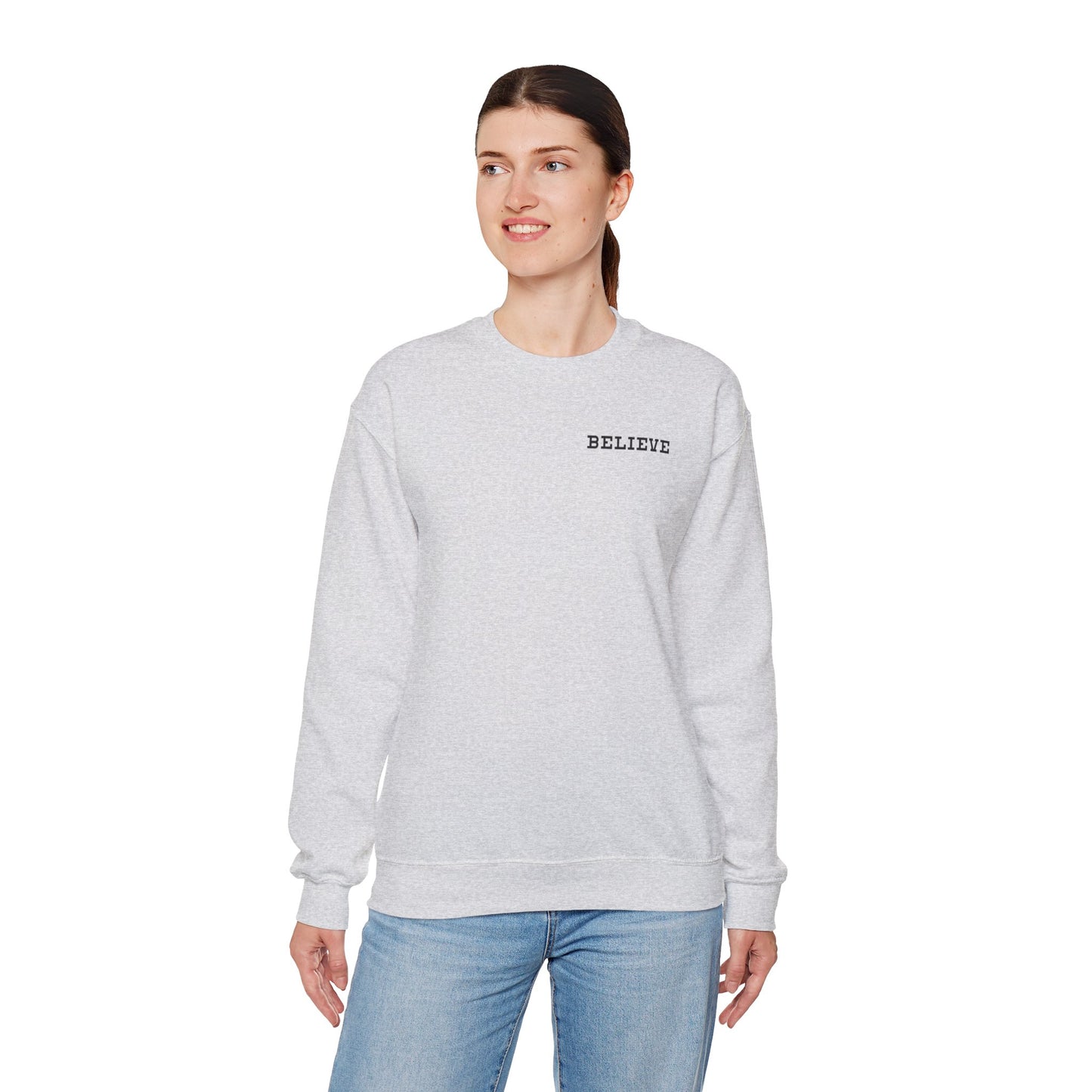 Believe Unisex Heavy Blend™ Crewneck Sweatshirt