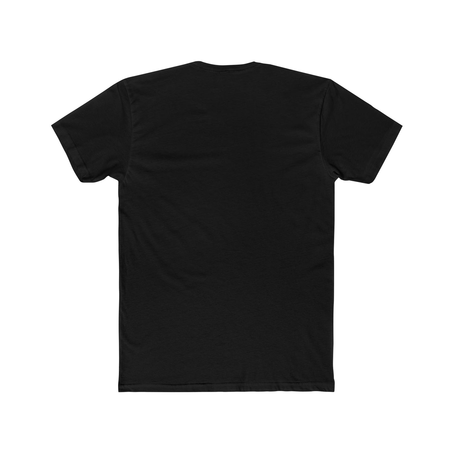 Keep it simple white text Unisex Cotton Crew Tee