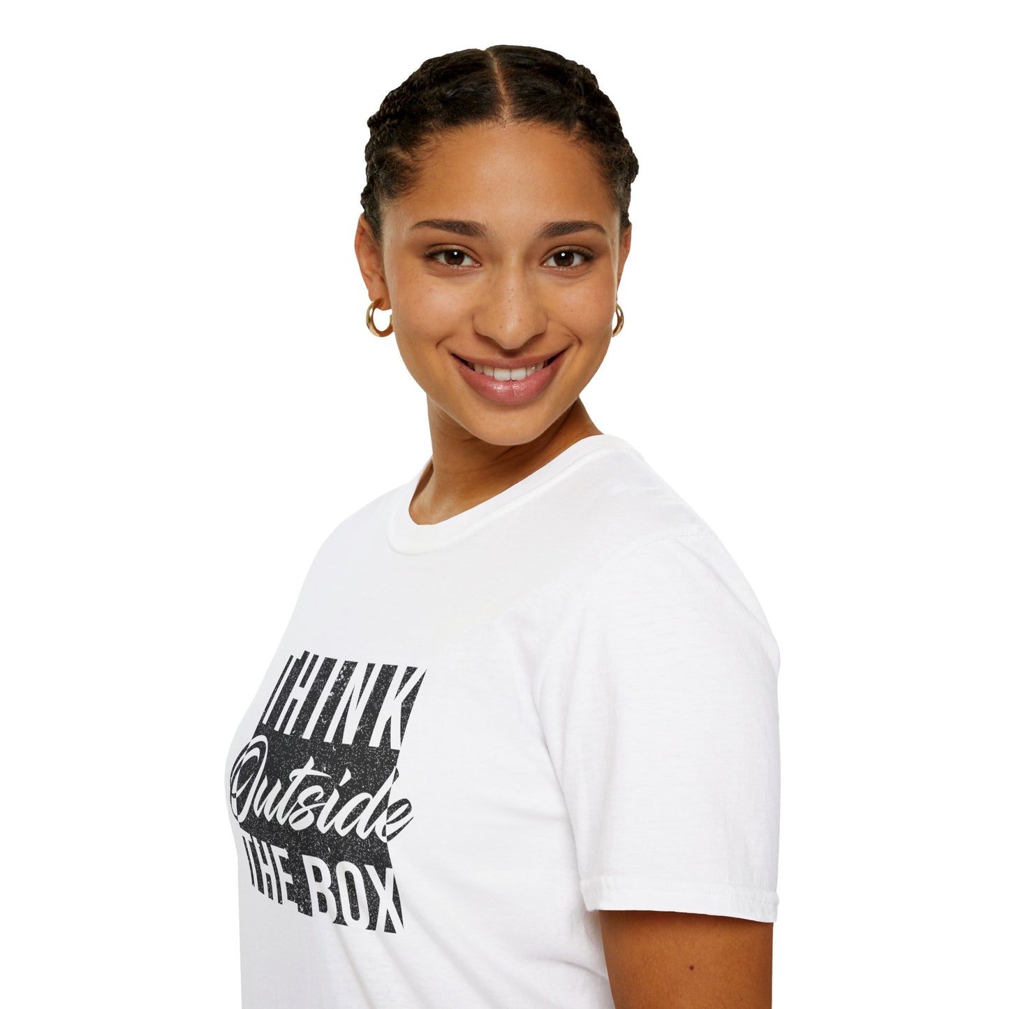Think outside the Box - Unisex Softstyle T-Shirt