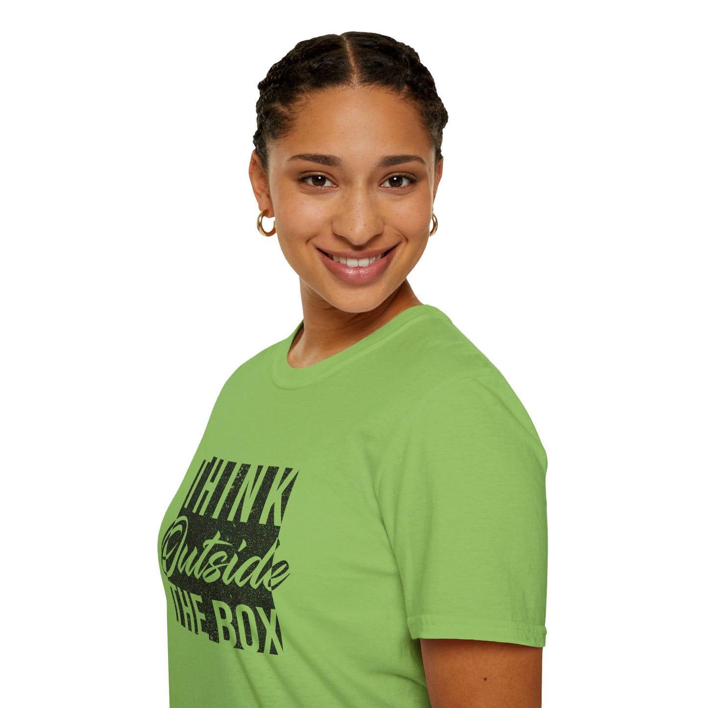 Think outside the Box - Unisex Softstyle T-Shirt