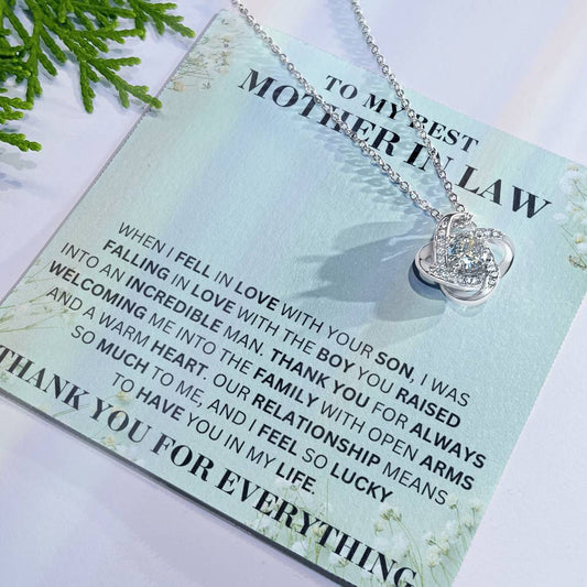 Mother In Law  - Lucky To Have You  - Love Necklace