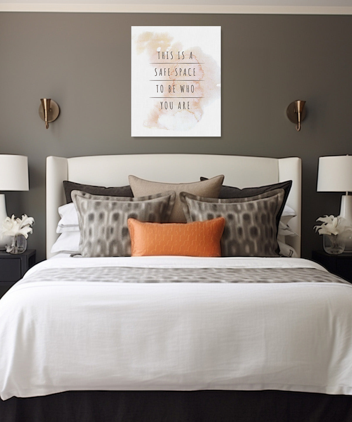 This Is A Safe Space To Be Who You Are Affirmation Wall Decor