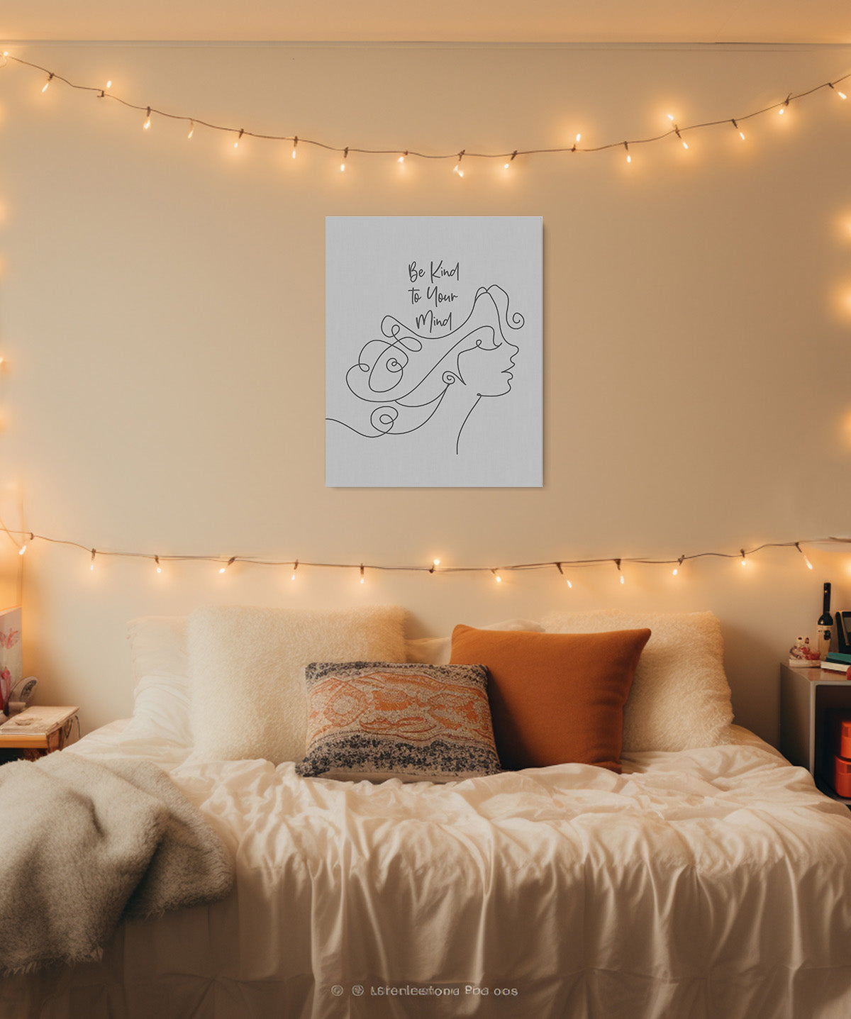 Be Kind To Your Mind Positive Affirmation Wall Decor