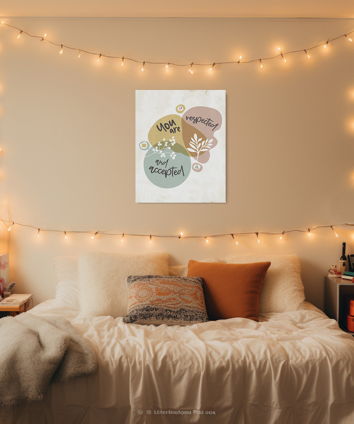 You Are Respected And Accepted Affirmation Wall Decor