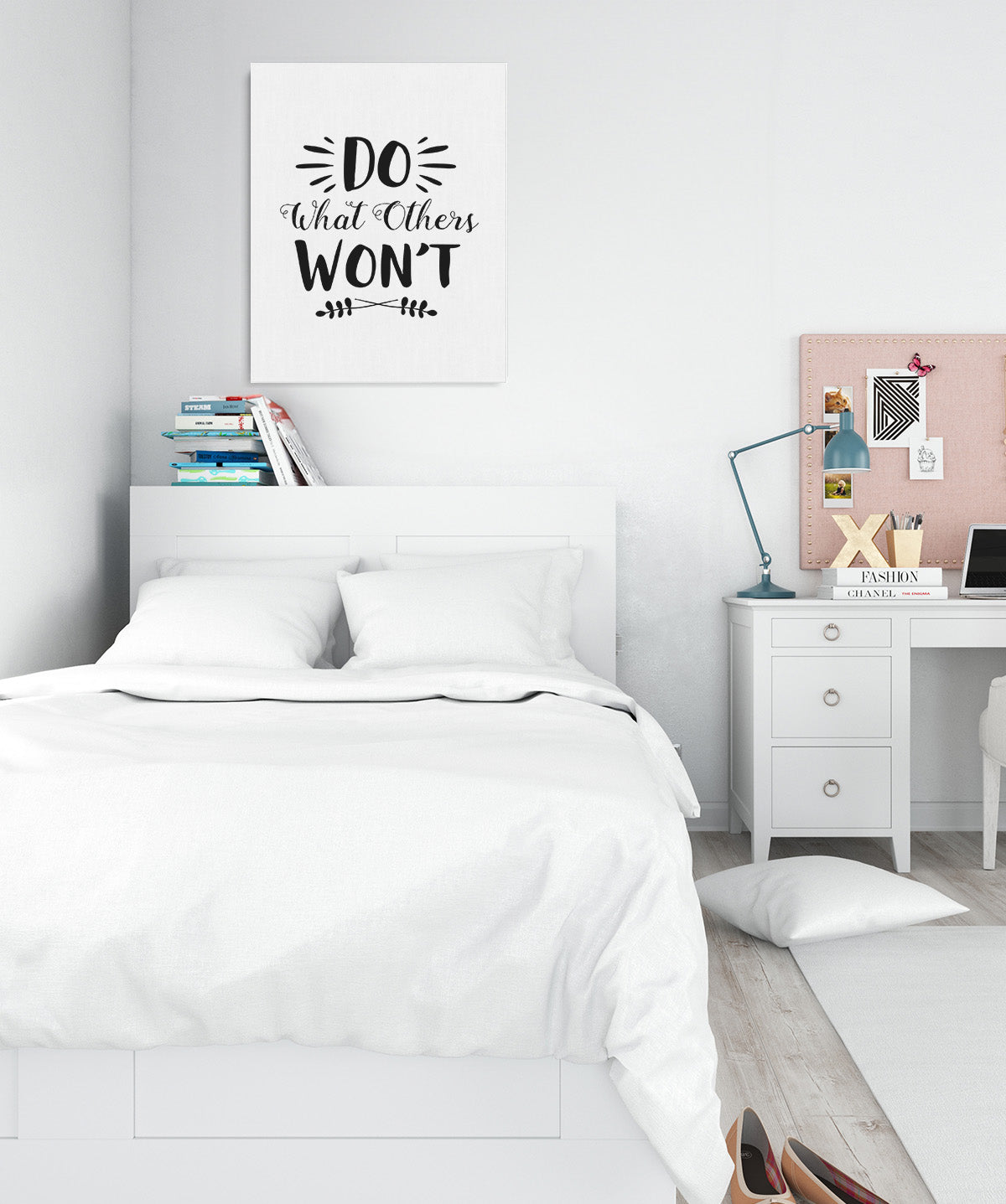 Do What Others Won't Inspirational Wall Art - Motivational Wall Decor for Office