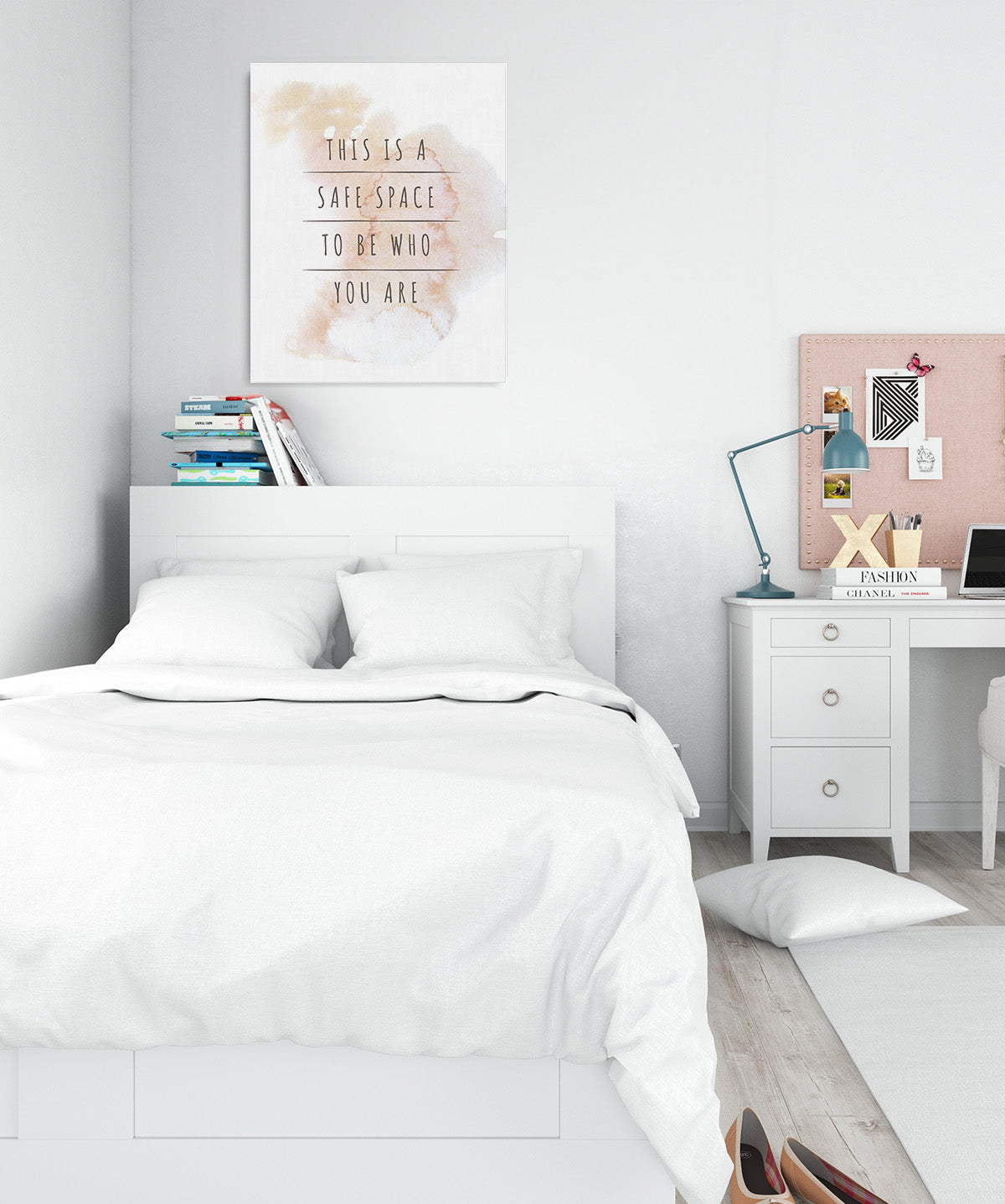 This Is A Safe Space To Be Who You Are Affirmation Wall Decor