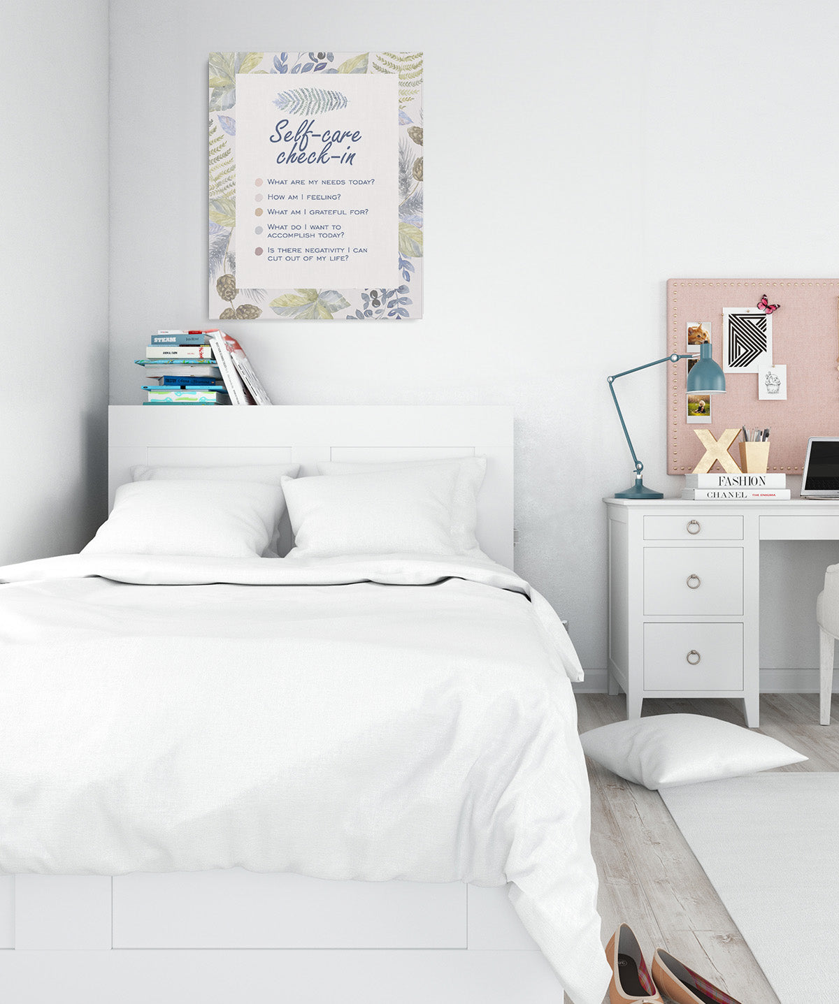 Self-Car Check-In Affirmation Wall Decor