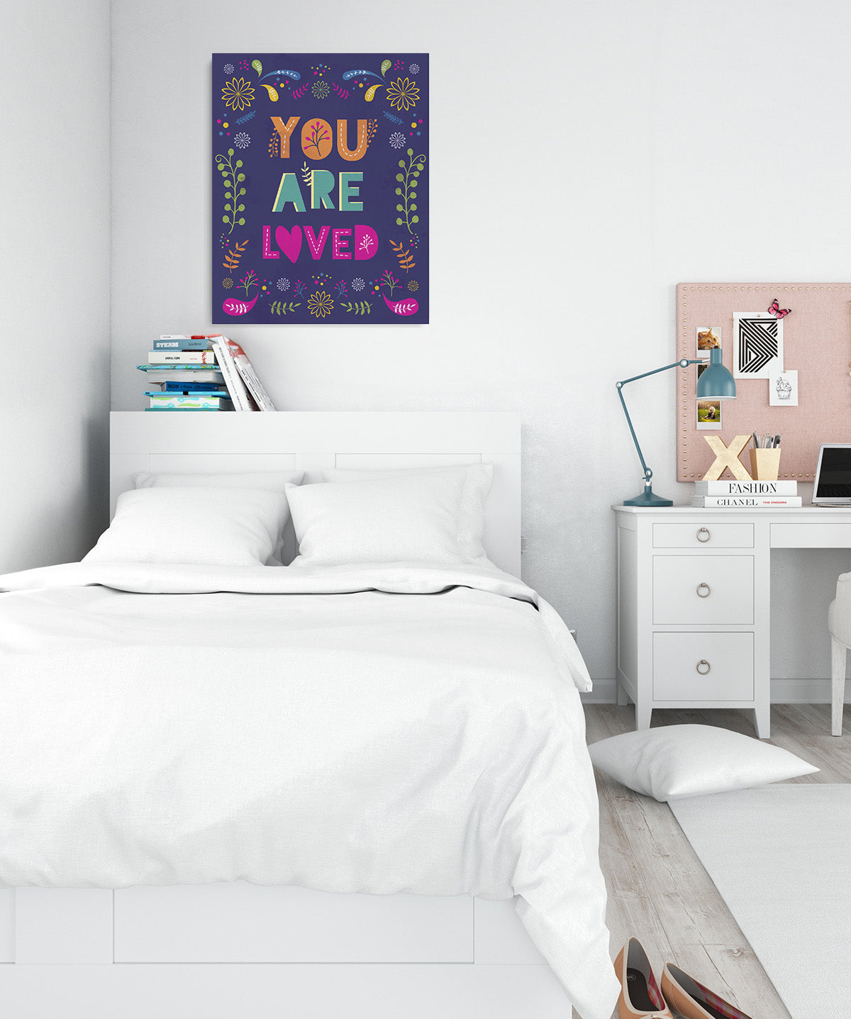 You Are Loved Affirmation Wall Decor