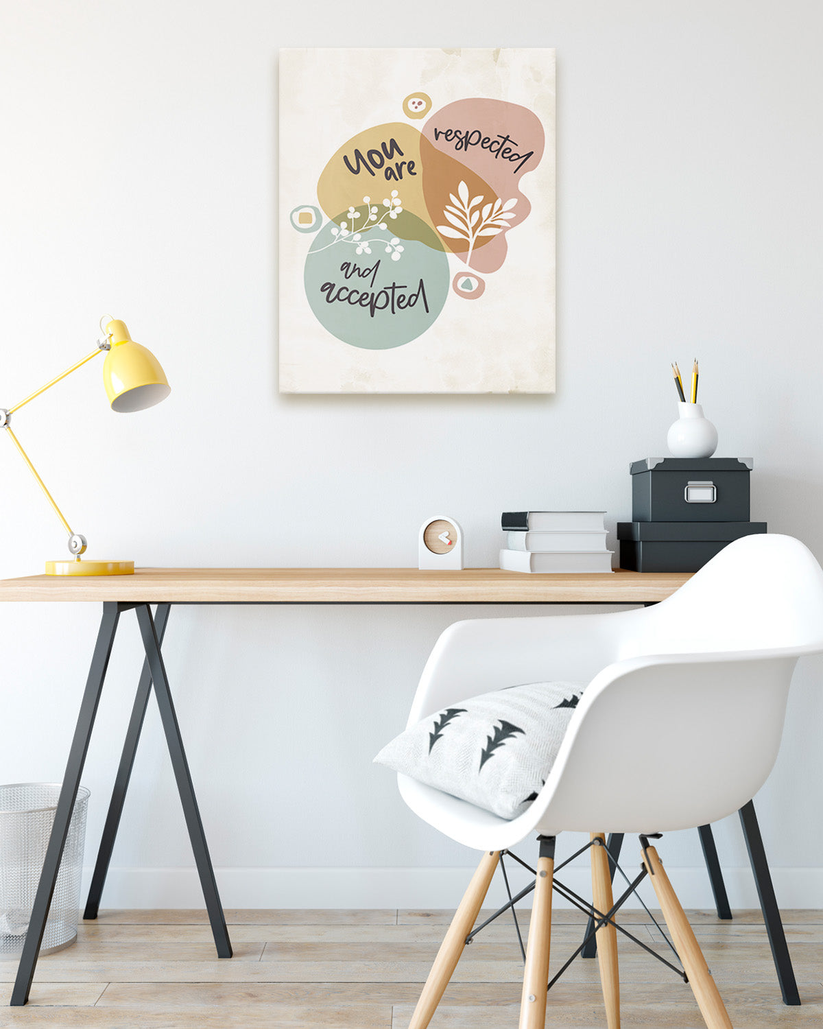 You Are Respected And Accepted Affirmation Wall Decor