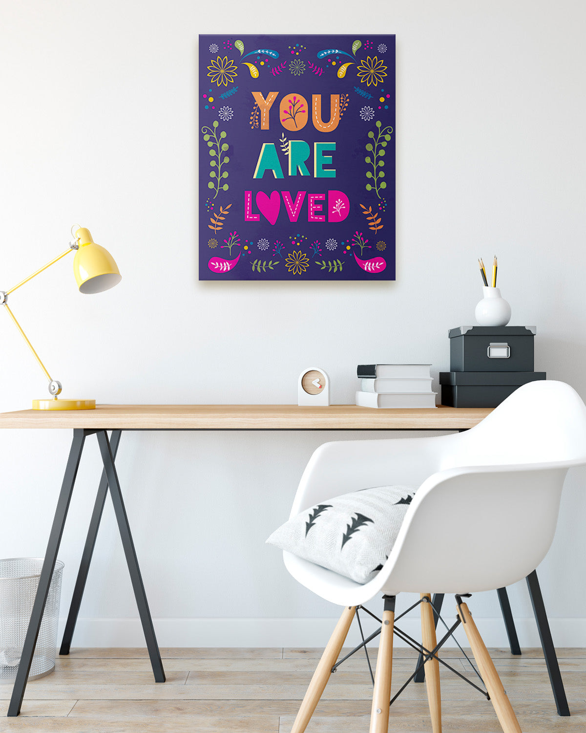 You Are Loved Affirmation Wall Decor